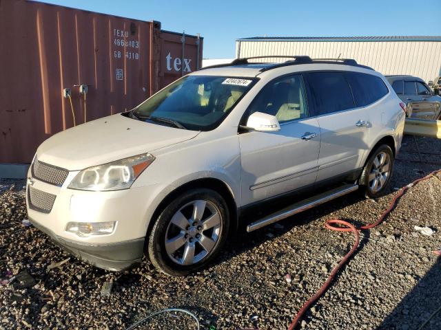 1GNKRLED1CJ116356 - 2012 CHEVROLET TRAVERSE LTZ CREAM photo 1