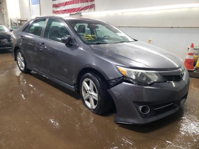 4T1BF1FK9EU357307 - 2014 TOYOTA CAMRY L GRAY photo 4