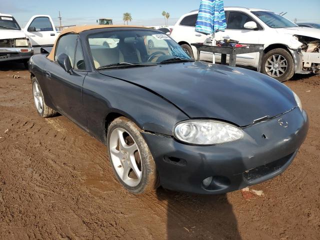 JM1NB353410217542 - 2001 MAZDA MX-5 MIATA BASE CHARCOAL photo 4