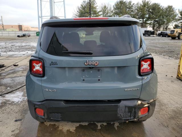 ZACCJBAT1GPE42630 - 2016 JEEP RENEGADE SPORT BLUE photo 6