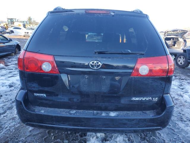 5TDJK4CC8AS033855 - 2010 TOYOTA SIENNA LE BLACK photo 6