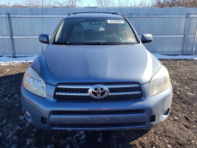 JTMBD31V186089028 - 2008 TOYOTA RAV4 LIMITED BLUE photo 5