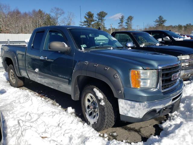 1GTEK19C49Z258386 - 2009 GMC SIERRA K1500 BLUE photo 4