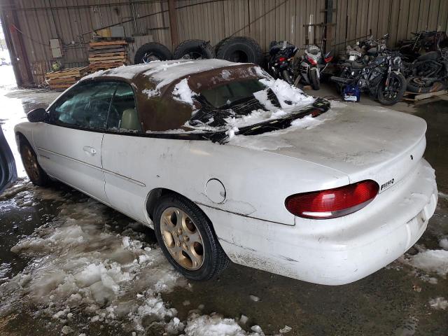 3C3EL55H6YT215068 - 2000 CHRYSLER SEBRING JXI WHITE photo 2