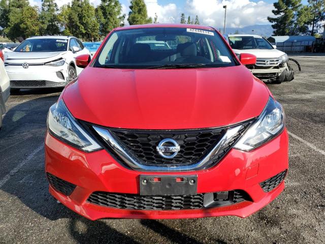 3N1AB7AP1JY255463 - 2018 NISSAN SENTRA S RED photo 5