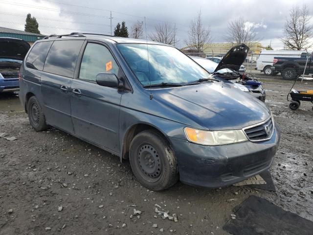 5FNRL188X4B108924 - 2004 HONDA ODYSSEY EX GRAY photo 4