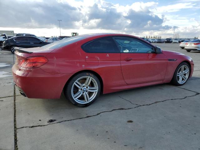 WBALX3C50CDV77607 - 2012 BMW 650 I RED photo 3