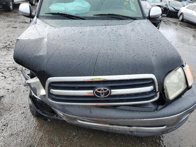 5TBRN34122S291736 - 2002 TOYOTA TUNDRA ACCESS CAB SR5 BLACK photo 11