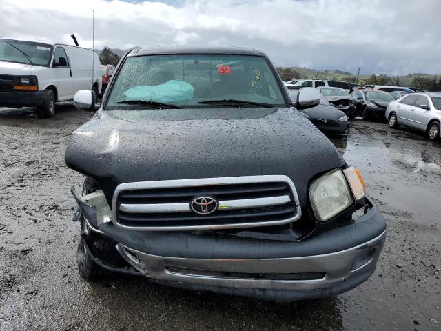 5TBRN34122S291736 - 2002 TOYOTA TUNDRA ACCESS CAB SR5 BLACK photo 5