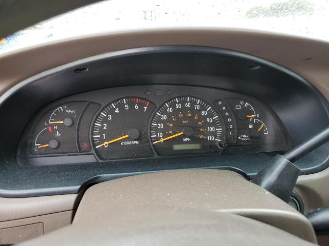 5TBRN34122S291736 - 2002 TOYOTA TUNDRA ACCESS CAB SR5 BLACK photo 9