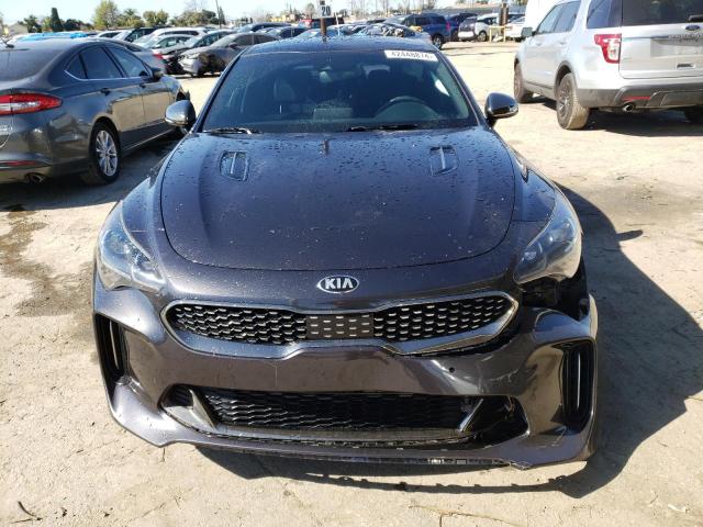 KNAE45LC0K6051668 - 2019 KIA STINGER GT1 CHARCOAL photo 5