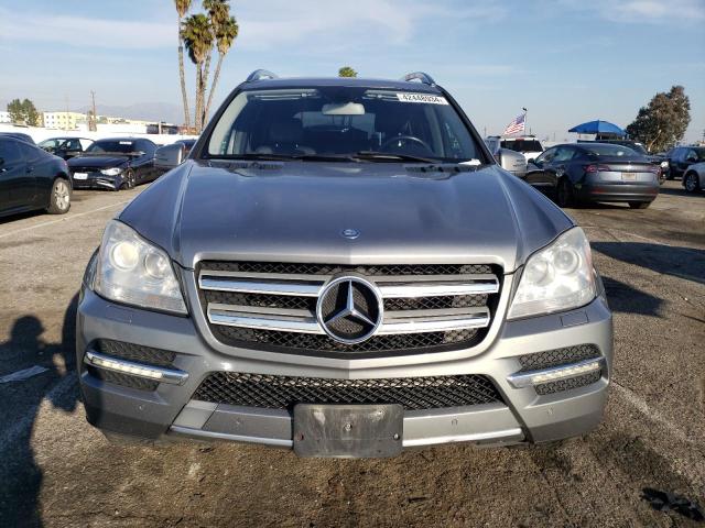 4JGBF7BE5CA783576 - 2012 MERCEDES-BENZ GL 450 4MATIC GRAY photo 5