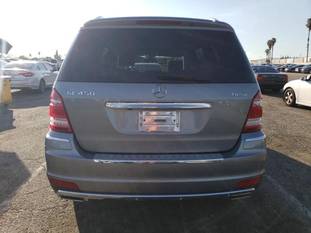 4JGBF7BE5CA783576 - 2012 MERCEDES-BENZ GL 450 4MATIC GRAY photo 6