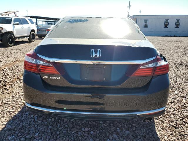 1HGCR2F33GA123376 - 2016 HONDA ACCORD LX BLACK photo 6