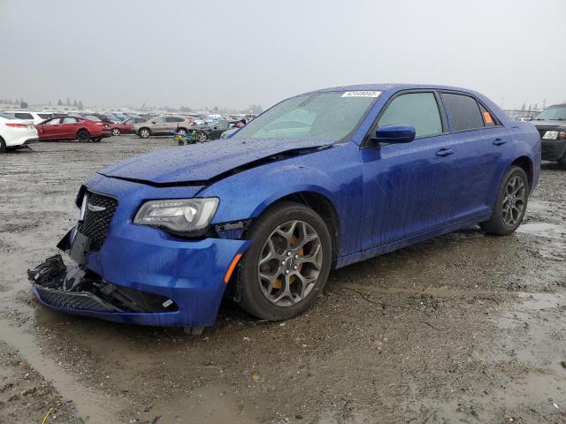 2C3CCAGG7JH267523 - 2018 CHRYSLER 300 S BLUE photo 1