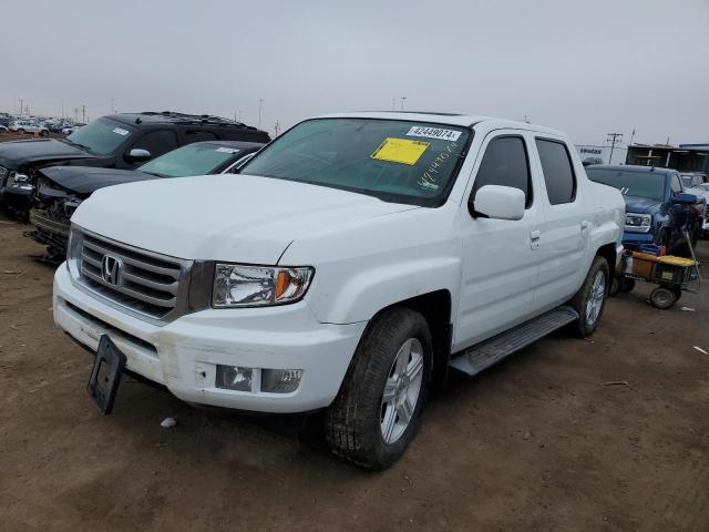 5FPYK1F52DB011439 - 2013 HONDA RIDGELINE RTL WHITE photo 1