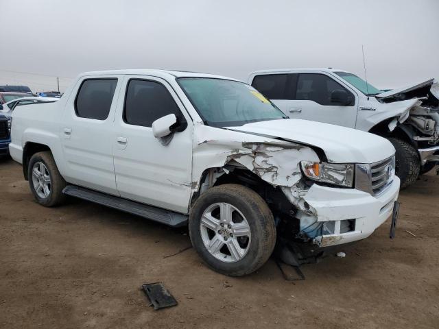 5FPYK1F52DB011439 - 2013 HONDA RIDGELINE RTL WHITE photo 4