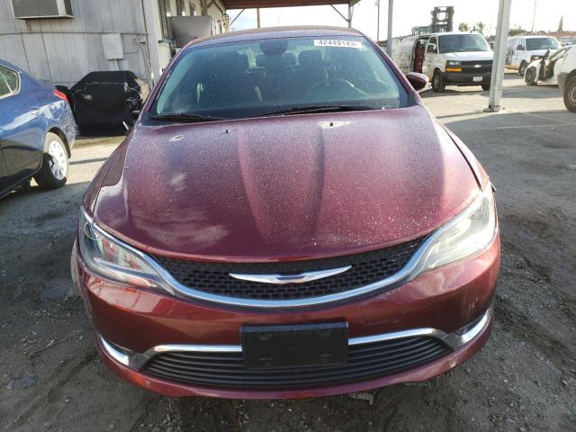 1C3CCCAB3FN756413 - 2015 CHRYSLER 200 LIMITED BURGUNDY photo 5