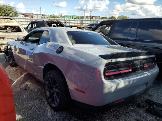 2C3CDZFJ3NH160242 - 2022 DODGE CHALLENGER R/T SCAT PACK GRAY photo 2
