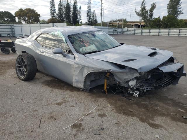 2C3CDZFJ3NH160242 - 2022 DODGE CHALLENGER R/T SCAT PACK GRAY photo 4