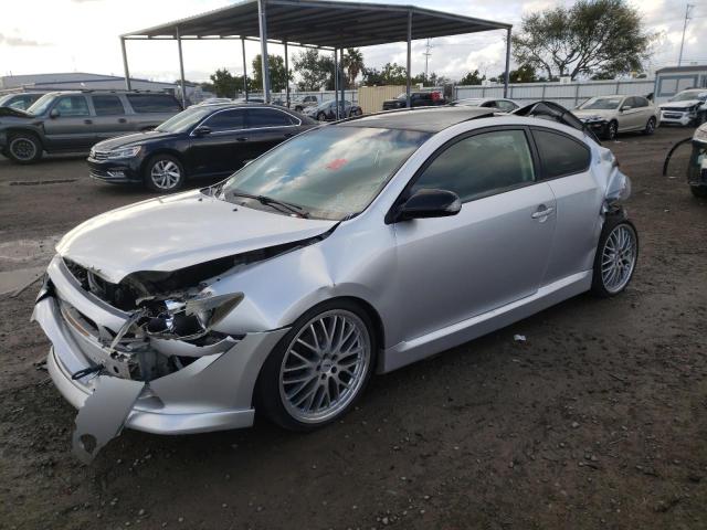JTKDE167370145033 - 2007 TOYOTA SCION TC ნაცრისფერი ფოტო 1
