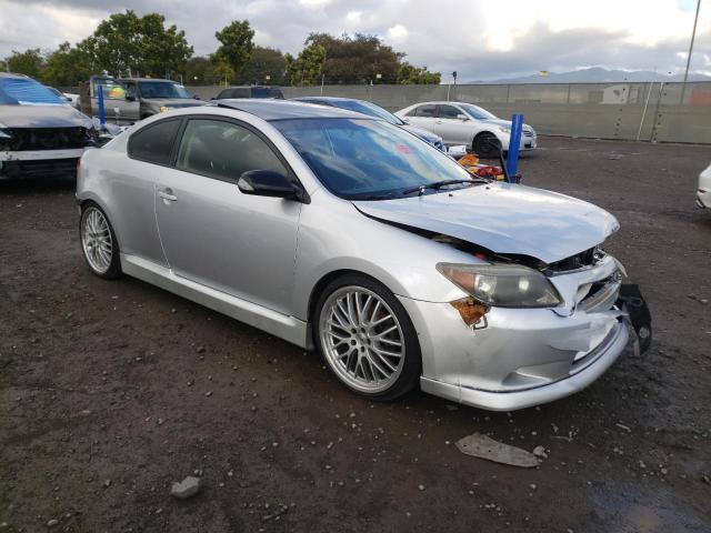 JTKDE167370145033 - 2007 TOYOTA SCION TC ნაცრისფერი ფოტო 4