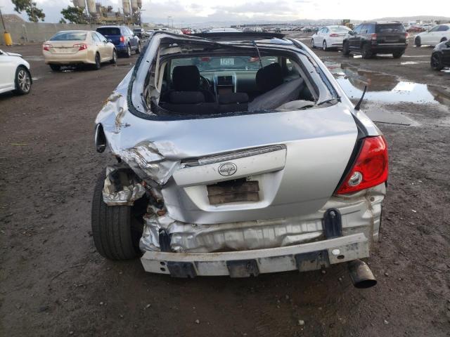 JTKDE167370145033 - 2007 TOYOTA SCION TC ნაცრისფერი ფოტო 6