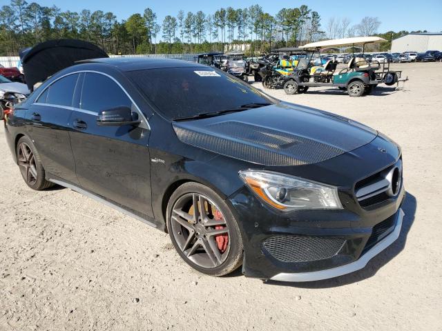 WDDSJ5CB1EN086483 - 2014 MERCEDES-BENZ CLA 45 AMG BLACK photo 4