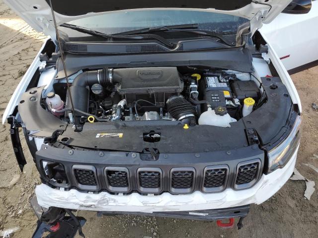 3C4NJDDN7PT536991 - 2023 JEEP COMPASS TRAILHAWK WHITE photo 12