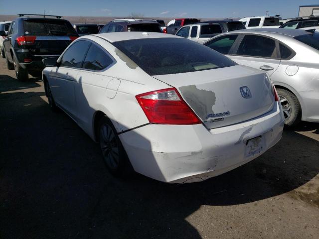 1HGCS12868A027825 - 2008 HONDA ACCORD EXL WHITE photo 2