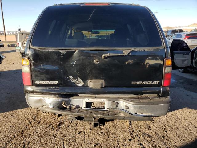 1GNEC13V45J141608 - 2005 CHEVROLET TAHOE C1500 BLACK photo 6