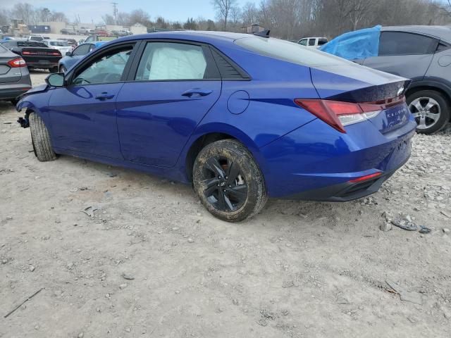 KMHLM4AG1PU592690 - 2023 HYUNDAI ELANTRA SEL BLUE photo 2