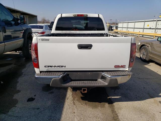 1GTDT136668232479 - 2006 GMC CANYON WHITE photo 6