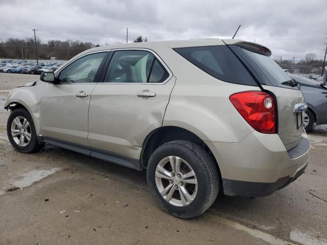 2GNALAEK0E6187371 - 2014 CHEVROLET EQUINOX LS BEIGE photo 2