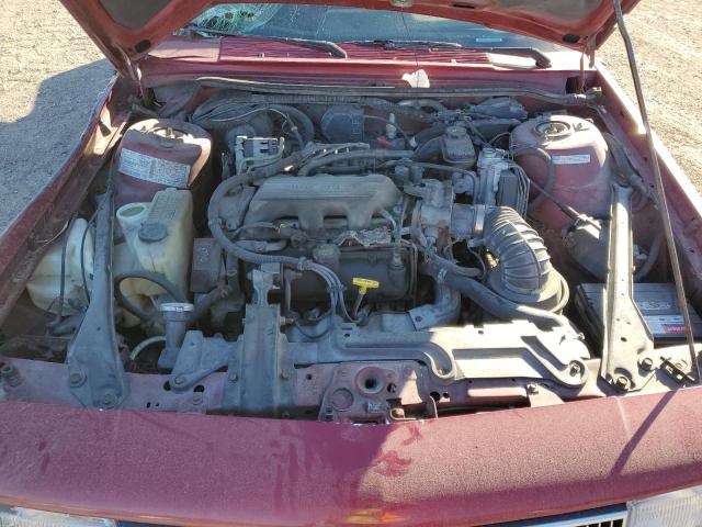 1G3AG55M2R6423181 - 1994 OLDSMOBILE CUTLASS CI S MAROON photo 11