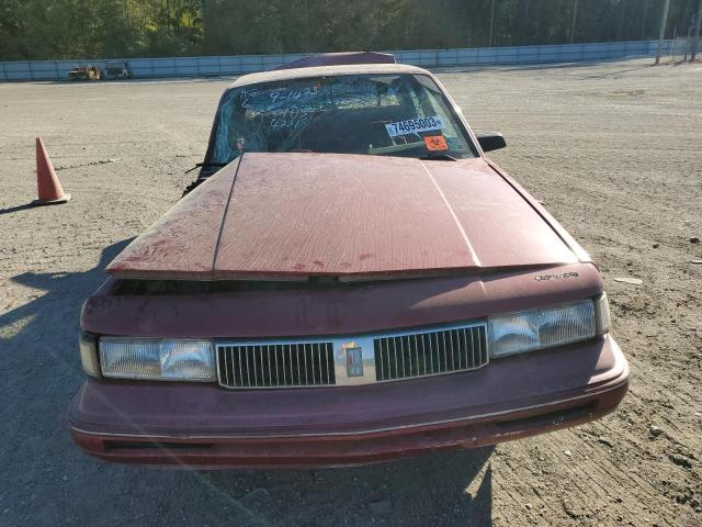1G3AG55M2R6423181 - 1994 OLDSMOBILE CUTLASS CI S MAROON photo 5