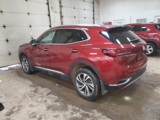 LRBFZNR44ND128095 - 2022 BUICK ENVISION ESSENCE RED photo 2