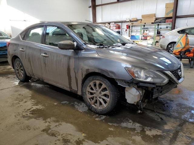 3N1AB7AP1HY337686 - 2017 NISSAN SENTRA S GRAY photo 4