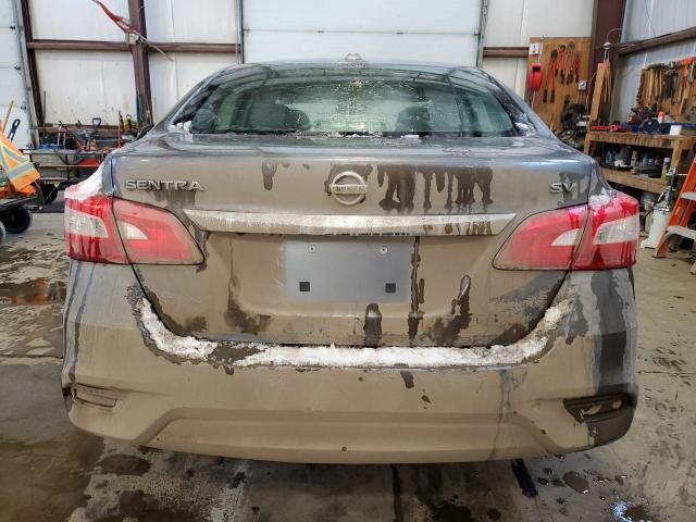 3N1AB7AP1HY337686 - 2017 NISSAN SENTRA S GRAY photo 6