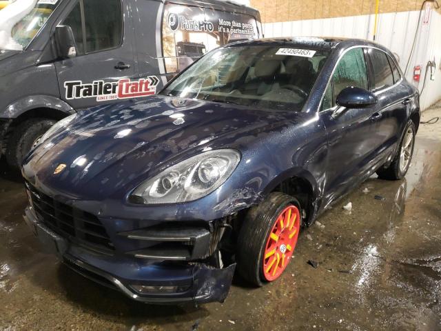 WP1AF2A50FLB90686 - 2015 PORSCHE MACAN TURBO BLUE photo 1