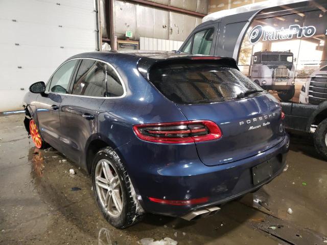 WP1AF2A50FLB90686 - 2015 PORSCHE MACAN TURBO BLUE photo 2