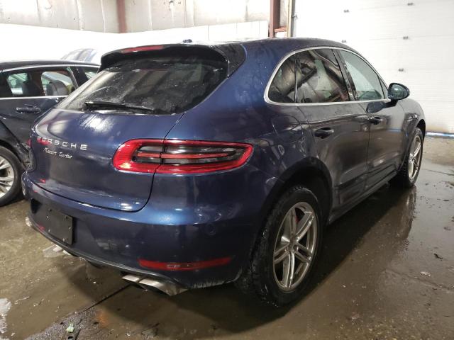 WP1AF2A50FLB90686 - 2015 PORSCHE MACAN TURBO BLUE photo 3