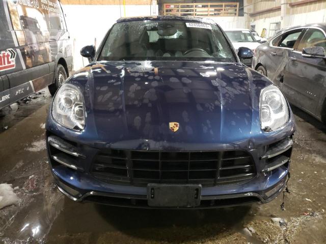 WP1AF2A50FLB90686 - 2015 PORSCHE MACAN TURBO BLUE photo 5