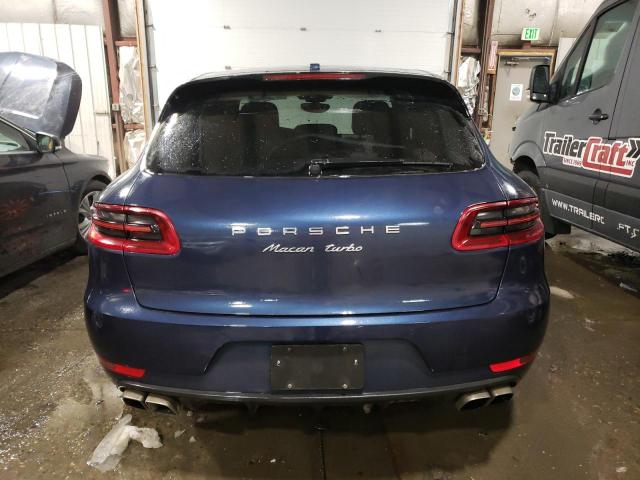 WP1AF2A50FLB90686 - 2015 PORSCHE MACAN TURBO BLUE photo 6