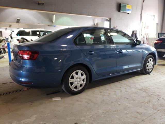 3VW267AJXGM291702 - 2016 VOLKSWAGEN JETTA S BLUE photo 3