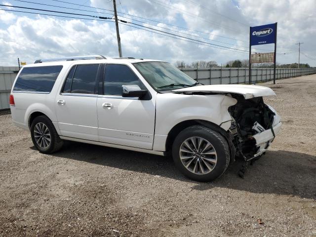 5LMJJ3HT6FEJ10265 - 2015 LINCOLN NAVIGATOR L WHITE photo 4