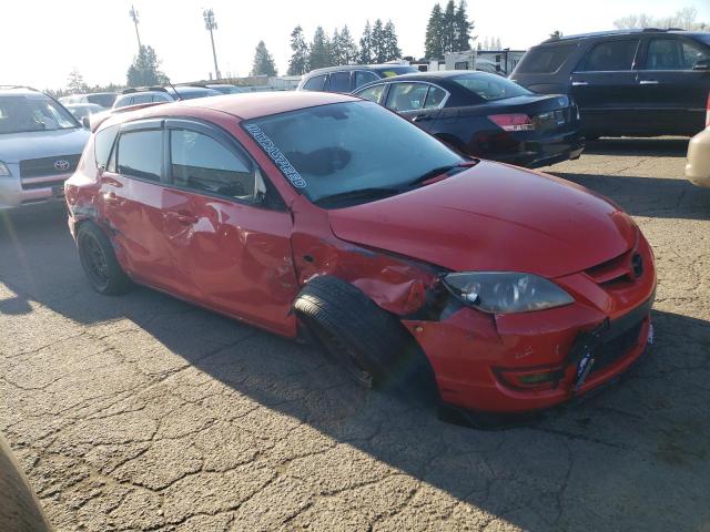 JM1BK34M881856959 - 2008 MAZDA SPEED 3 წითელი ფოტო 4