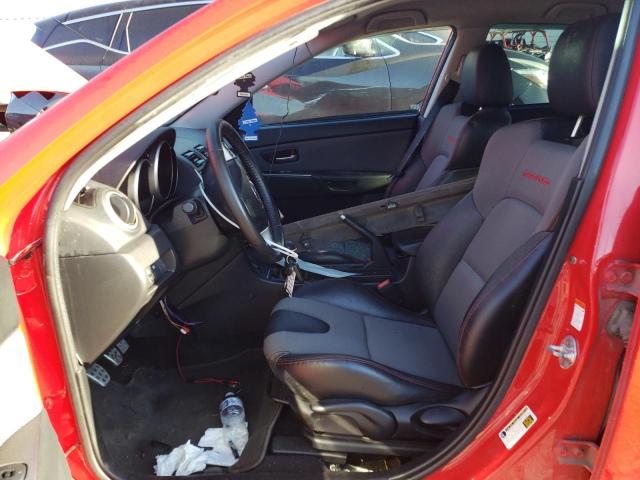 JM1BK34M881856959 - 2008 MAZDA SPEED 3 წითელი ფოტო 7