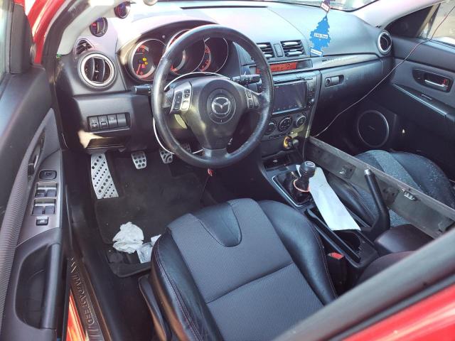 JM1BK34M881856959 - 2008 MAZDA SPEED 3 წითელი ფოტო 8