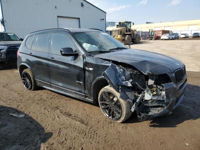 5UXWX7C58DL982708 - 2013 BMW X3 XDRIVE35I BLACK photo 4